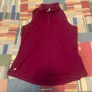 Adidas halter golf polo